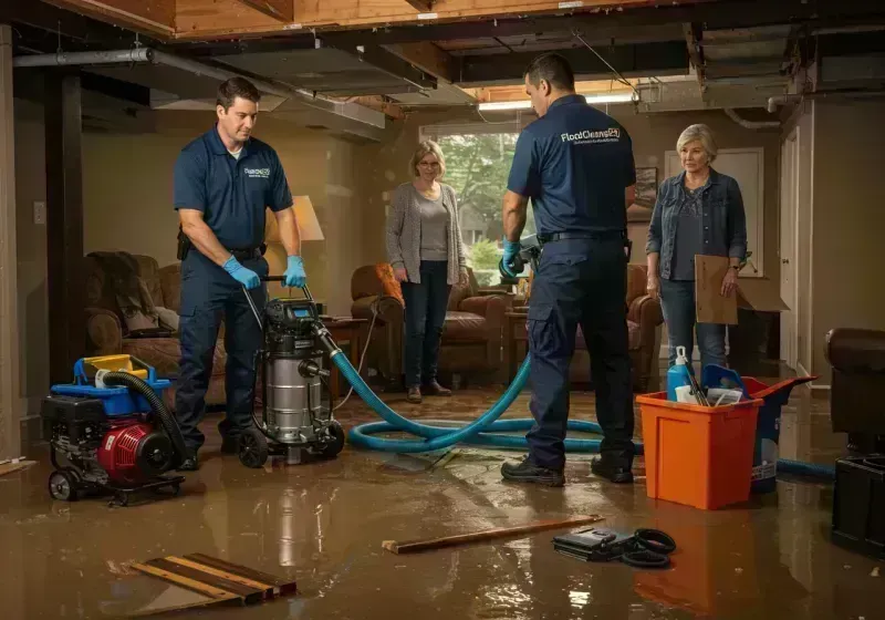 Basement Water Extraction and Removal Techniques process in Fayette County, IA